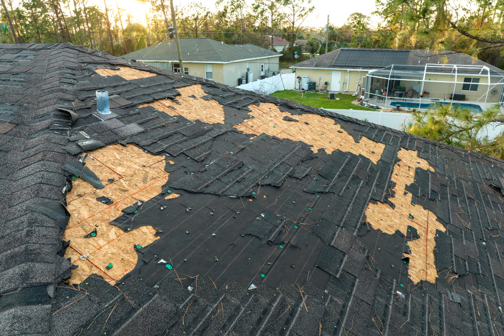 Storm Damage Roof Restoration in Guelph